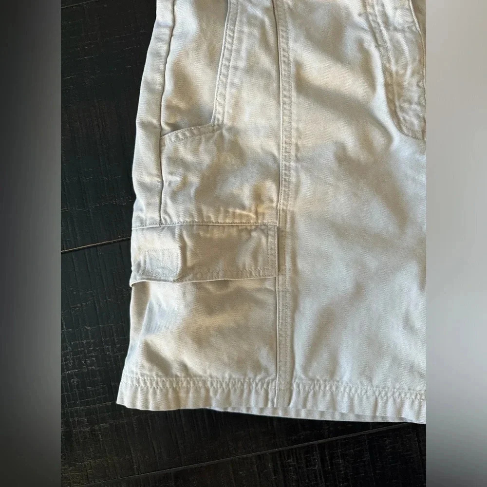 Vintage Woolrich High Rise Khaki Shorts Womens Size 8 Safari - Picture 3 of 5